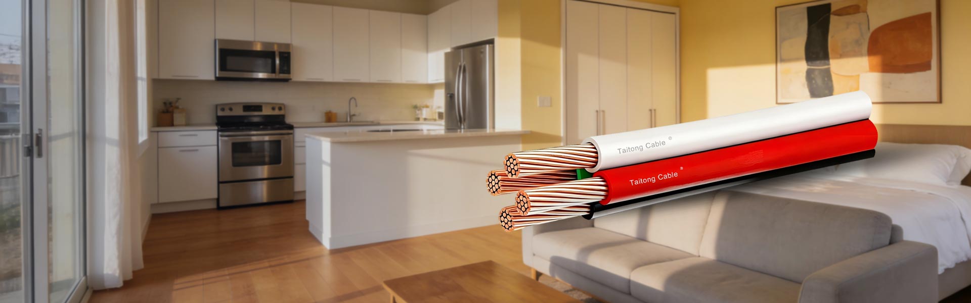 Posa fissa di cavi per edifici residenziali