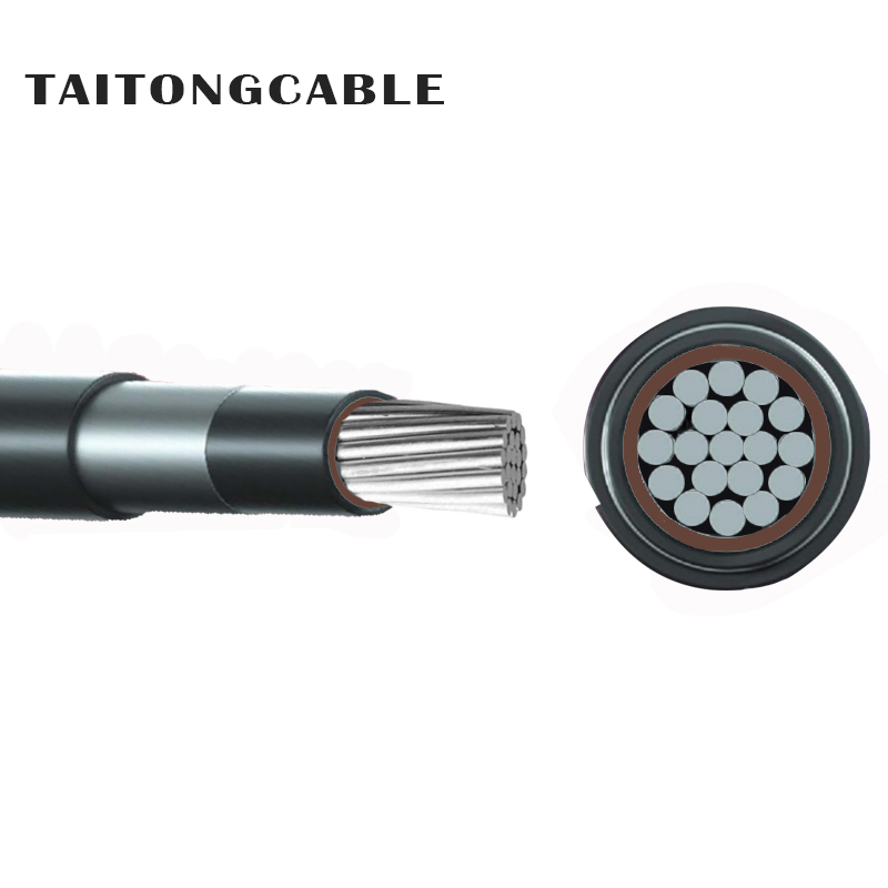 Cavi elettrici unipolari ATA a bassa tensione isolati in alluminio armato con guaina in PVC e guaina in PVC